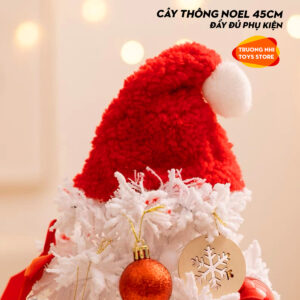 Cây thông NOEL 45cm đủ phụ kiện đi kèm