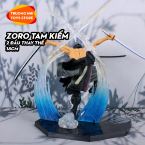 Zoro tam kiếm 18cm 2 đầu thay thế - Mô hình Onepiece