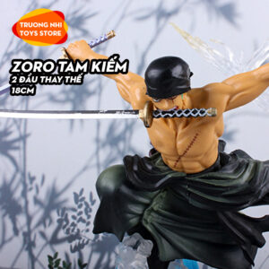 Zoro tam kiếm 18cm 2 đầu thay thế - Mô hình Onepiece