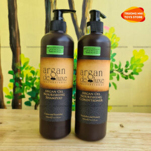 Dầu Gội Xả Argan Deluxe siêu mềm mượt 1000ml