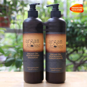 Dầu Gội Xả Argan Deluxe siêu mềm mượt 1000ml