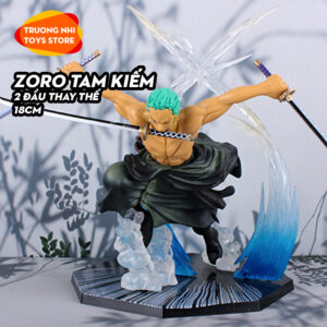 Zoro tam kiếm 18cm 2 đầu thay thế - Mô hình Onepiece