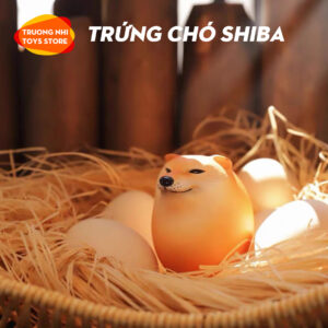 Trứng Chó Shiba (có đèn) xả stress