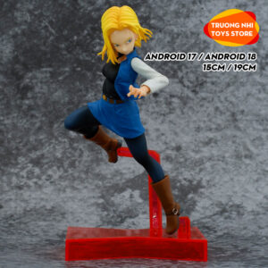 ANDROID 17 / ANDROID 18 15cm / 18cm - Mô hình Dragonball