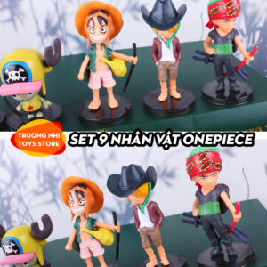 Set 9 nhân vật Onepiece 7cm - Mô hình Onepiece