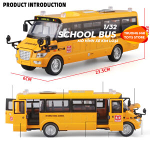 1/32 SCHOOL BUS - mô hình xe kim loại