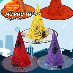 DC-Mũ phù thủy halloween (loại 2 lớp)