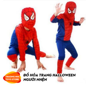 Bộ hóa trang người nhện spiderman halloween