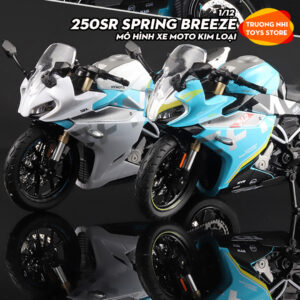 1/12 250SR SPRING BREEZE - mô hình moto kim loại