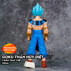 Goku thần hủy diệt 29cm, 2 đầu thay thế - Mô hình Dragonball