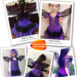 Váy phù thủy tím size L Đồ hóa trang halloween