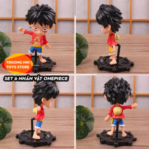 Set 6 nhân vật Onepiece 9cm - Mô hình Onepiece