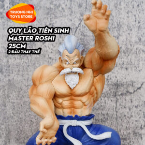 Quy lão tiên sinh Master Roshi 25cm 2 đầu thay thế - Mô hình Dragonball