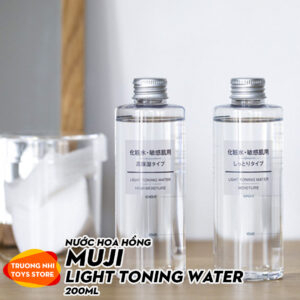 Nước hoa hồng MUJI Light toning water 200ml Nhật