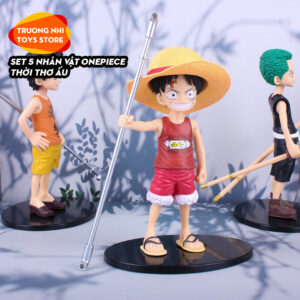 Set 5 nhân vật Onepiece thời thơ ấu 14cm - Mô hình One piece