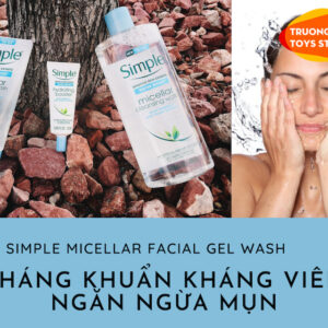 Sữa Rửa Mặt Simple Dưỡng Ẩm Cho Da Dạng Gel 150ml Water Boost Micellar Facial Gel Wash