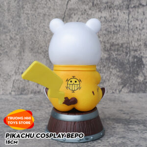 Pikachu cosplay Bepo 15cm - Mô hình Onepiece - Mô hình Pokemon