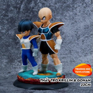 Thầy trò Krillin & Gohan 22cm - Mô hình Dragonball