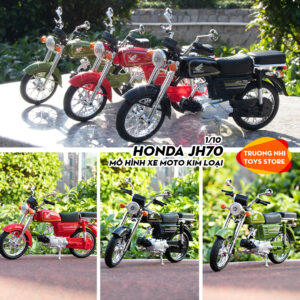 1/10 HONDA JH70 - xe moto kim loại