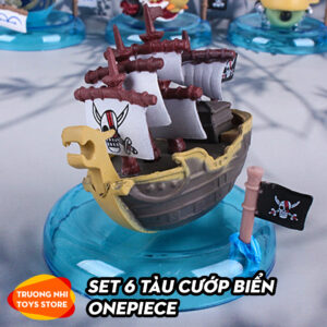 Set 6 tàu cướp biển Onepiece 7cm - Mô hình Onepiece