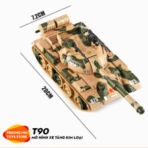 1/32 T90 - mô hình xe tăng kim loại