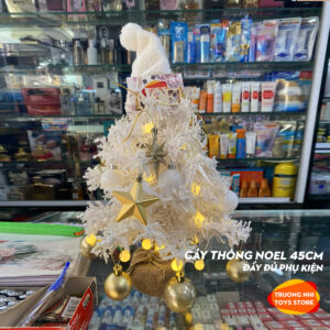 Cây thông NOEL 45cm đủ phụ kiện đi kèm