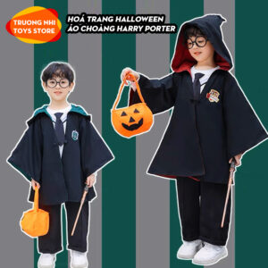 Áo choàng Harry Porter cho lễ Halloween, áo choàng trường phép thuật Hogwart