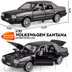 1/32 VOLKSWAGEN SANTANA - mô hình xe kim loại