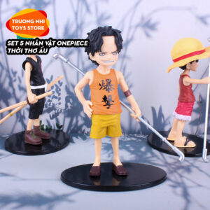 Set 5 nhân vật Onepiece thời thơ ấu 14cm - Mô hình One piece