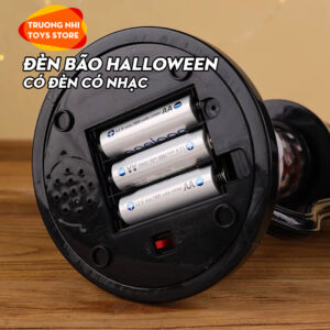 Đèn bão halloween có đèn có nhạc