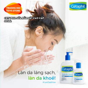 Cetaphil sữa rửa mặt cao cấp 591ml