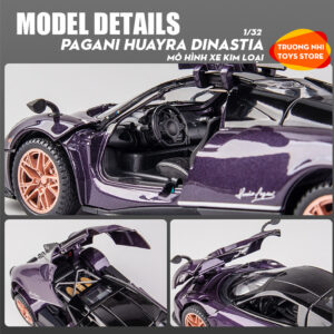 1/32 PAGANI HUAYRA DINASTIA - mô hình xe kim loại