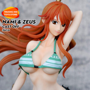 Nami & Zeus HF 36cm cast off - Mô hình Onepiece