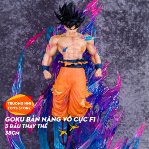 Goku Bản năng Vô cực F1 38cm 3 đầu thay thế - Mô hình Dragonball