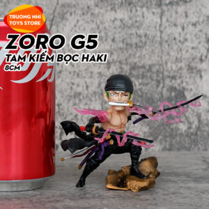 Zoro G5 Tam kiếm bọc haki 9cm - Mô hình Onepiece