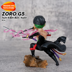 Zoro G5 Tam kiếm bọc haki 9cm - Mô hình Onepiece