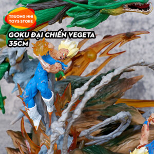 Goku đại chiến Vegeta 35cm - Mô hình Dragonball