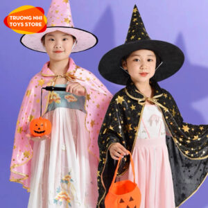 Áo choàng phù thủy hóa trang Halloween