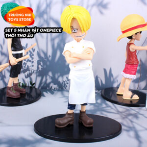 Set 5 nhân vật Onepiece thời thơ ấu 14cm - Mô hình One piece