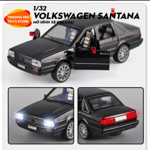 1/32 VOLKSWAGEN SANTANA - mô hình xe kim loại