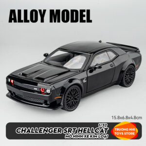 1/32 CHALLENGER SRT HELLCAT - mô hình xe kim loại