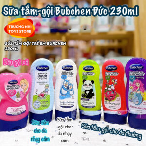 Sữa tắm gội trẻ em Bubchen của Đức 230ml