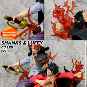 Luffy và Shanks 50cm - Mô hình Onepiece