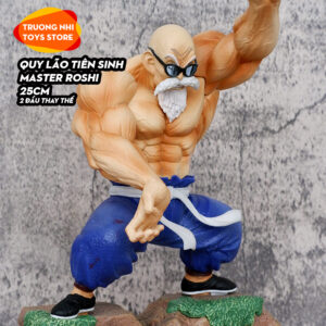 Quy lão tiên sinh Master Roshi 25cm 2 đầu thay thế - Mô hình Dragonball