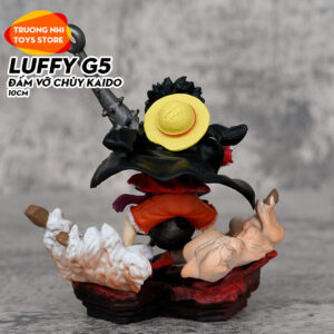 Luffy G5 đấm vỡ chùy Kaido 10cm - Mô hình Onepiece