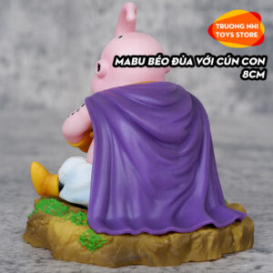 Mabu béo đùa với cún con 8cm - Mô hình Dragonball