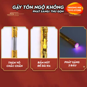 DC-Gậy tôn ngộ không phát sáng thu gọn được (gậy như ý)