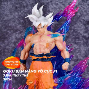 Goku Bản năng Vô cực F1 38cm 3 đầu thay thế - Mô hình Dragonball