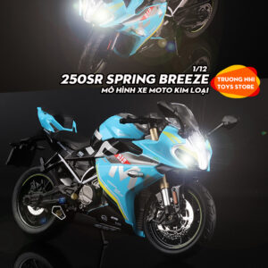 1/12 250SR SPRING BREEZE - mô hình moto kim loại