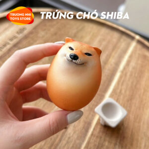 Trứng Chó Shiba (có đèn) xả stress